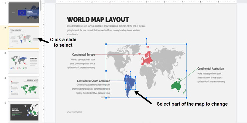 Change Map Color