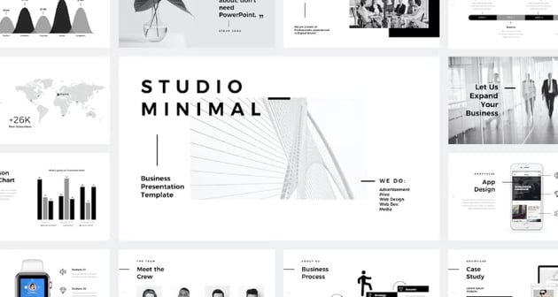 Studio Minimal Keynote Template