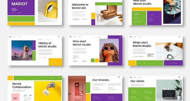 Mariot Business Keynote Template