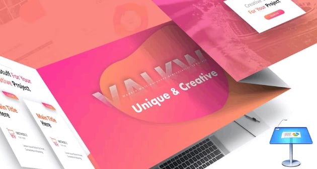 Valkwe Creative Keynote Template