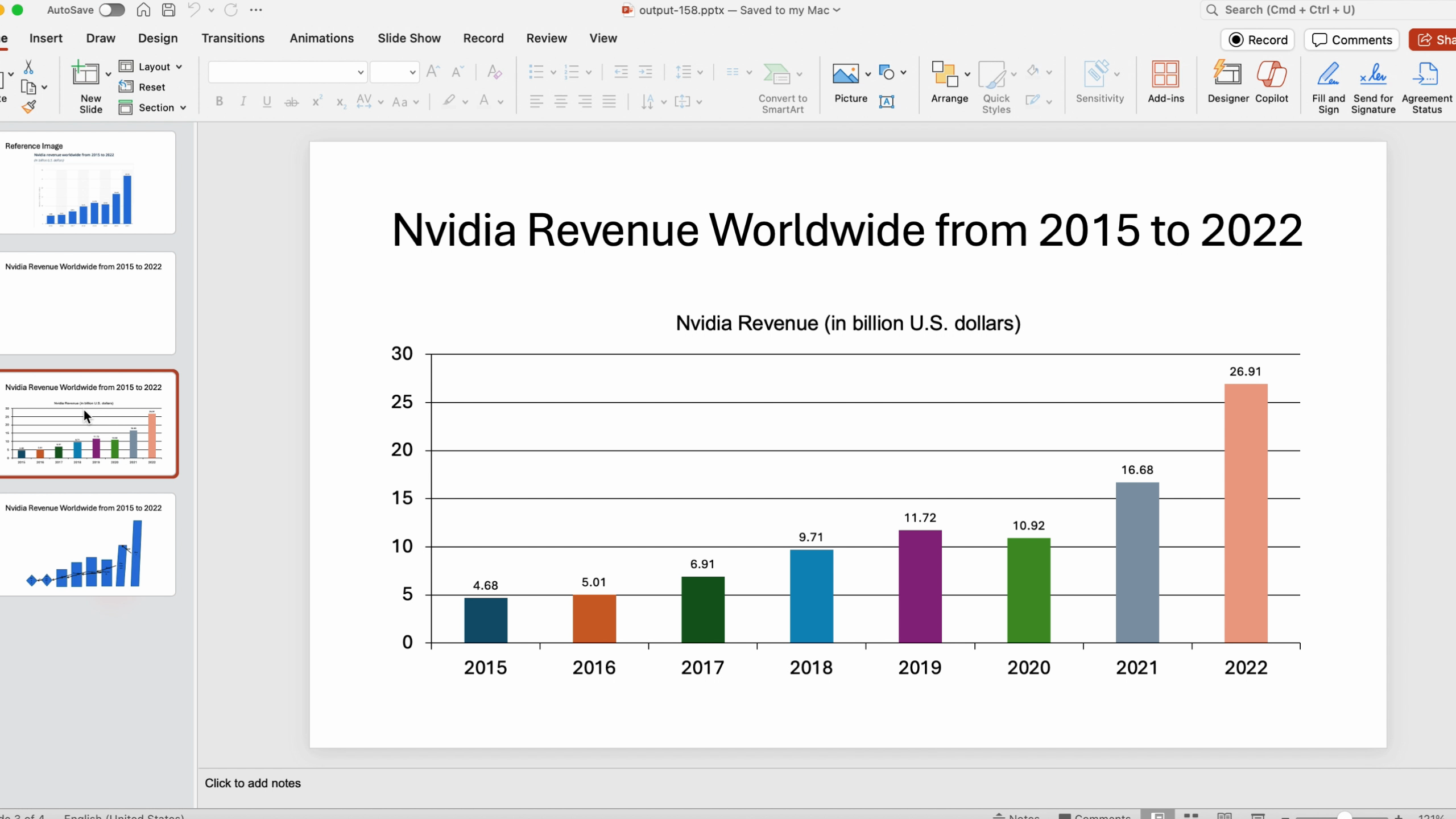 generated slide